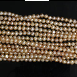 Perle de Cultura Ovala Margele Bijuterii 4-5 x 5-6 mm - Lungime Sirag 35 cm - concepttropic - 48,00 RON