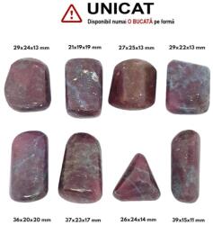 Rubin in Kyanit Rulat Natural - 21-39 x 15-24 x 11-20 mm - ( XL ) - 1 Buc