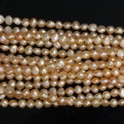Perle de Cultura Neregulate Margele Bijuterii 6-7 x 6-7 mm - Lungime Sirag 36 cm