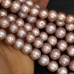Perle de Cultura Rotunde Margele Bijuterii 11-16 x 11-16 mm - Lungime Sirag 39 cm