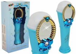 Lean-toys Magic Mirror mikrofonnal Kék USB fényekkel