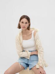 GAP Ленена риза Boyfriend Shirt GAP GAP | Bezhov | ЖЕНИ | XXS