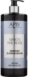 APIS NATURAL COSMETICS Gel de duș pentru bărbați - Apis Who's The Boss Energizing Body Wash 3 In 1 1000 ml