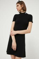 HUGO BOSS ruha fekete, mini, harang alakú - fekete S - answear - 54 990 Ft