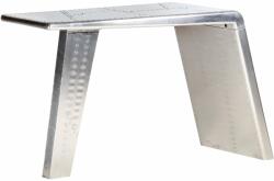 vidaXL Aviator Desk ezüstszínű 112x50x76 cm (284414)