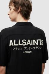 AllSaints ing férfi, fekete, regular - fekete XL
