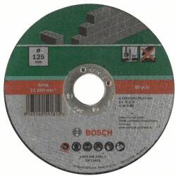 Bosch Egyenes darabolótárcsa, kő D= 125 mm 2609256329 (2609256329)