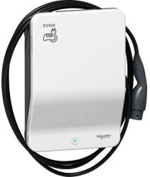 Schneider Electric EVlink Wallbox Plus beépített kábellel T2, 1P, 16A/3kW EVH3S3P0CK Schneider (EVH3S3P0CK)