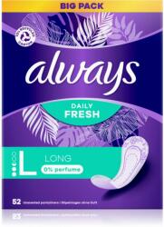 Always Daily Fresh Long absorbante fara parfum 52 buc