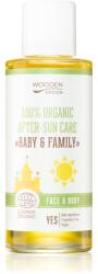 WoodenSpoon Baby & Family ulei dupa expunerea la soare pentru față și corp 100 ml