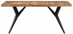 vidaXL Masă de bucătărie, 160x80x76 cm, lemn masiv de acacia (323565)