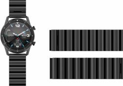 Aligator Watch 22 mm fém - fekete (22AW0009)