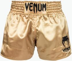 Venum Pantaloni scurți pentru bărbați Venum Classic Muay Thai negru și auriu 03813-449