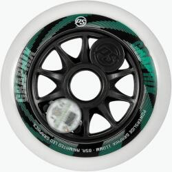 Powerslide Graphix LED Wheel 100 dreapta alb/negru roți de role pentru role