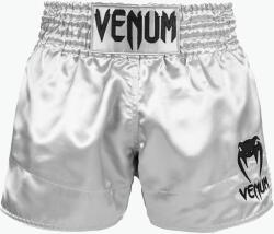 Venum Pantaloni scurți pentru bărbați Venum Classic Muay Thai negru și argintiu 03813-451