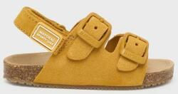 Mayoral sandale din piele intoarsa pentru copii culoarea galben PPYX-OBB00W_11X