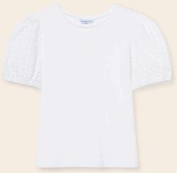 MAYORAL tricou de bumbac pentru copii culoarea alb PPYX-TSG091_00X