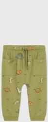 Mayoral pantaloni bebe culoarea verde, cu imprimeu PPYX-SPB030_81X