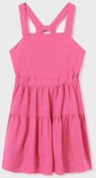 Mayoral rochie fete culoarea roz, mini, drept PPYX-SUG07I_43X