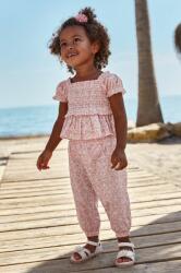 MAYORAL pantaloni din bumbac pentru bebeluși culoarea roz, modelator PPYX-BDG00N_39X