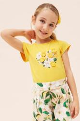 MAYORAL tricou copii culoarea galben PPYX-TSG072_11X