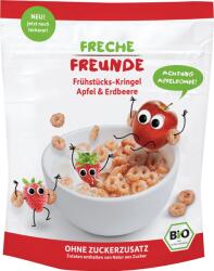 Bio Holistic Cereale Bio pentru mic dejun cu mere si capsuni, 125 g, Freche Freunde