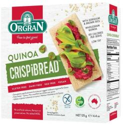 ORGRAN Paine uscata din multicereale si quinoa, 125 g, Orgran