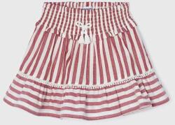 MAYORAL fusta din bumbac pentru copii culoarea rosu, mini, drept PPYX-SDG00U_33X