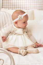 Mayoral Newborn rochie fete culoarea bej, mini, evazati PPYX-SUG04D_12X