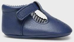 Mayoral Newborn pantofi pentru bebelusi culoarea albastru marin PPYX-OBB02I_59X