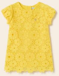 Mayoral rochie fete culoarea galben, mini, drept PPYX-SUG04W_11X