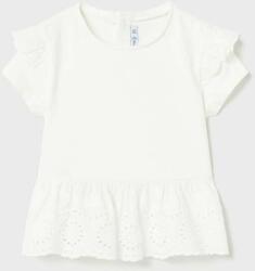 MAYORAL tricou bebe culoarea alb PPYX-TSG06A_00X