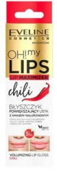 Luciu de buze cu ardei iute Oh! My Lips, 4.5 ml, Eveline Cosmetics