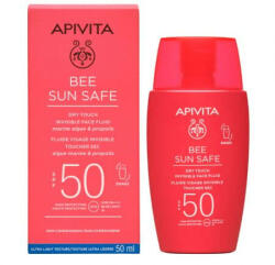  Crema protectie solara fluida Invizibil SPF50 Bee Sun Safe, 50 ml, Apivita