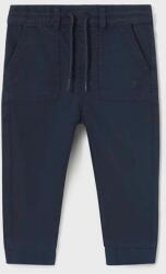 MAYORAL pantaloni bebe culoarea albastru marin, neted PPYX-SPB02W_59X