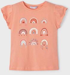 MAYORAL tricou de bumbac pentru copii culoarea portocaliu PPYX-TSG06R_32X