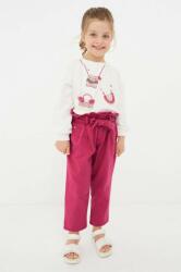 MAYORAL pantaloni copii culoarea rosu, neted PPYX-SPG01J_33X