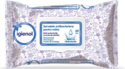 IGIENOL Servetele antibacteriene hidratante, 60 bucati, Igienol