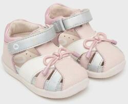 Mayoral sandale din piele pentru copii culoarea roz PPYX-OBG011_03X