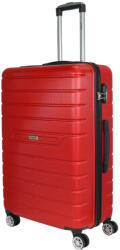 Benzi Subway piros 4 kerekű nagy bőrönd (BZ5694-L-piros)