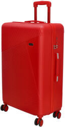 Dugros Marbella piros 4 kerekű nagy bőrönd (20854017-L)