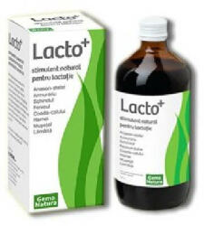 Gema Natura Stimulent pentru lactație, Lacto+, 250 ml, Gema Natura