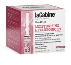 Fiole pentru păr Flash Hair Moisturizing Hyaluronic, 7 fiole x 5 ml, La Cabine