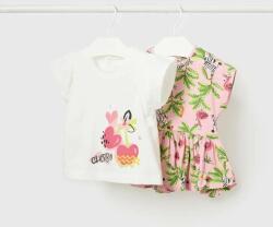 MAYORAL tricou din bumbac pentru bebelusi 2-pack culoarea roz PPYX-TSG06E_38X