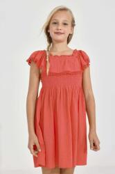 Mayoral rochie din bumbac pentru copii culoarea roz, mini, evazati PPYX-SUG07D_38X