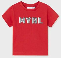 MAYORAL tricou de bumbac pentru copii culoarea rosu, cu imprimeu PPYX-TSB06J_33X