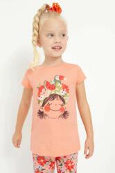 MAYORAL tricou de bumbac pentru copii culoarea portocaliu PPYX-TSG071_24X