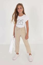 MAYORAL pantaloni copii culoarea bej, neted PPYX-SPG02A_80X