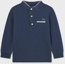 MAYORAL tricou polo pentru copii culoarea albastru marin, cu imprimeu PPYX-POB00Z_59X