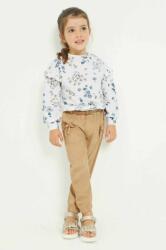 MAYORAL pantaloni copii culoarea bej, neted PPYX-SPG01K_08X